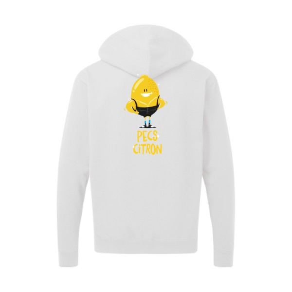Pecs Citron - Sweat capuche zippé -T shirt parodie -