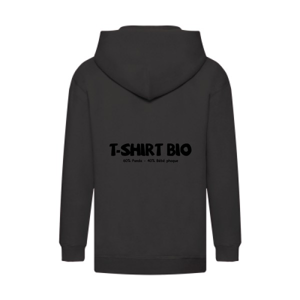 T-Shirt BIO-tee shirt humoristique-Fruit of the loom - Kids Hooded Zip Sweatshirt