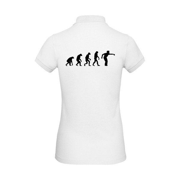 OhFan!!! - Tee shirt petanque original-B&C - Inspire Polo /women
