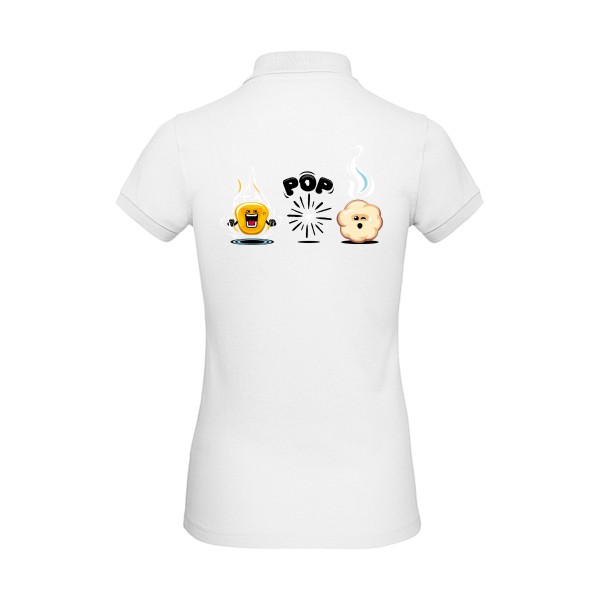 King of the POP -T shirt humoristique -B&C - Inspire Polo /women