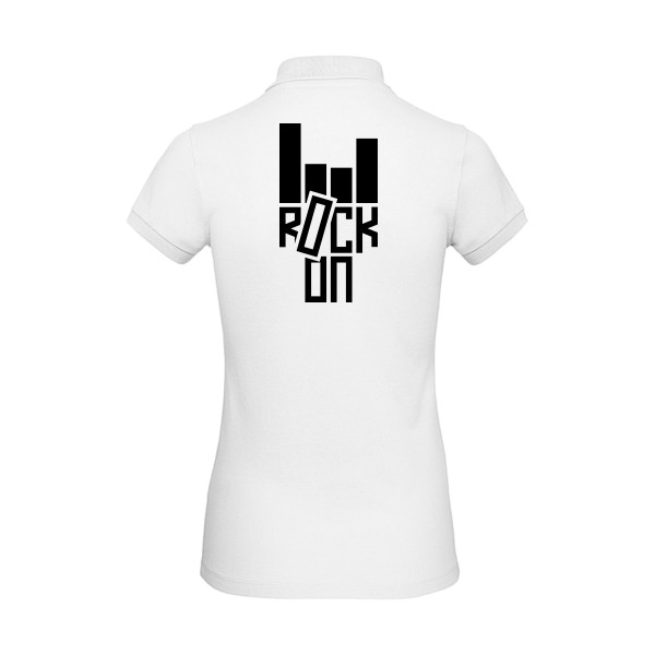 Rock On ! -Tee shirt rock Femme-B&C - Inspire Polo /women