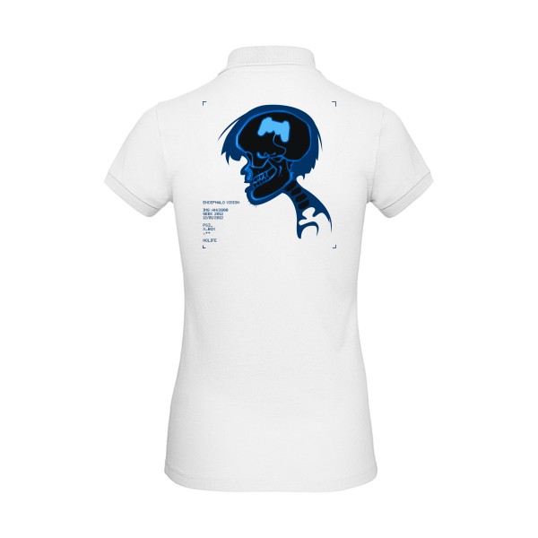 radiogamer - T shirt skull -B&C - Inspire Polo /women