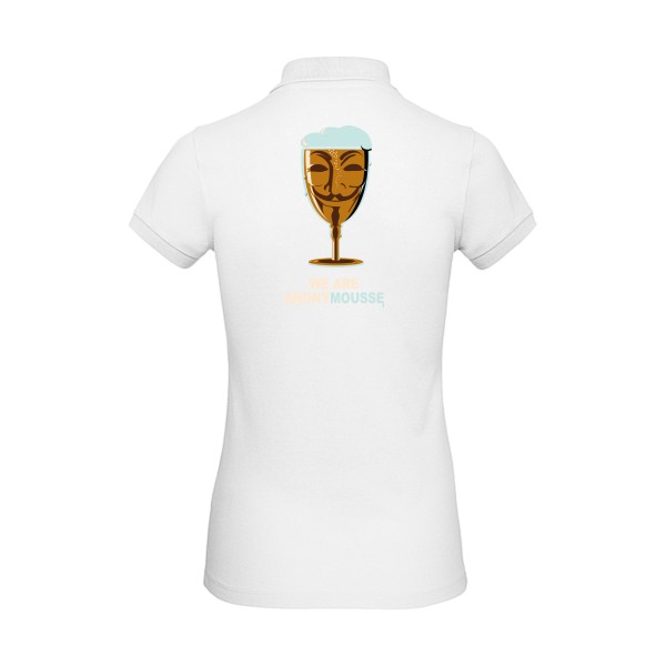 anonymous t shirt biere - anonymousse -B&C - Inspire Polo /women