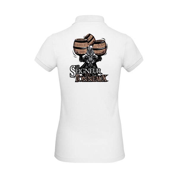 Tee shirt humour Femme  Le Seigneur des Tonneaux -B&C - Inspire Polo /women