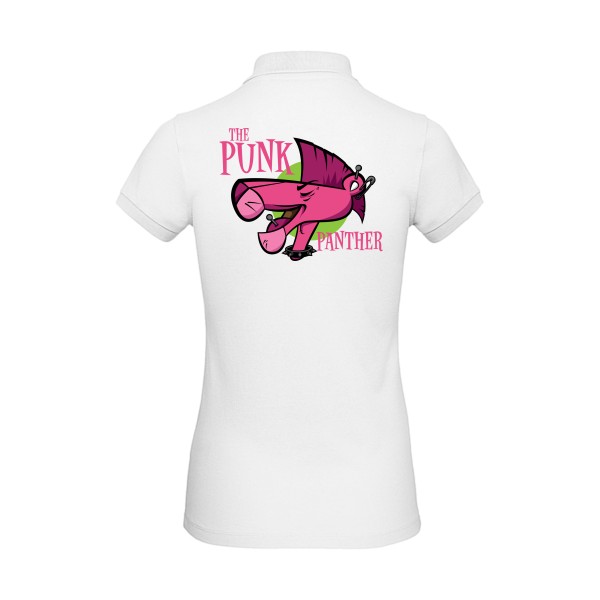 The Punk Panther - T shirt anime-B&C - Inspire Polo /women