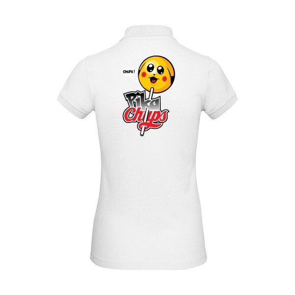 Tee shirt vintage - Pikachups -B&C - Inspire Polo /women