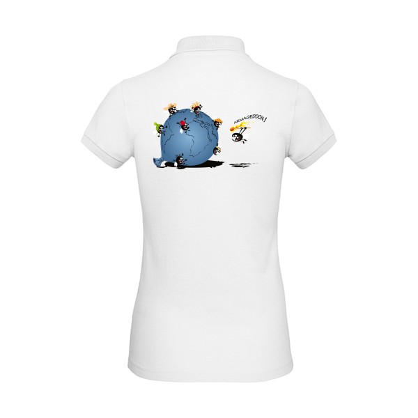 Armageddon - T shirt fun - B&C - Inspire Polo /women