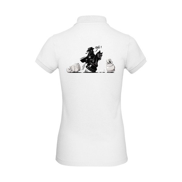 Zéchèques - Tee shirt drole zoro-B&C - Inspire Polo /women