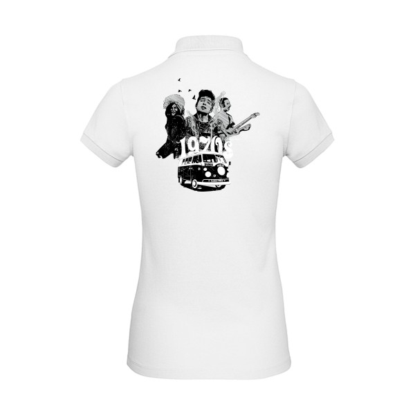 1970  -Tee shirt Femme vintage -