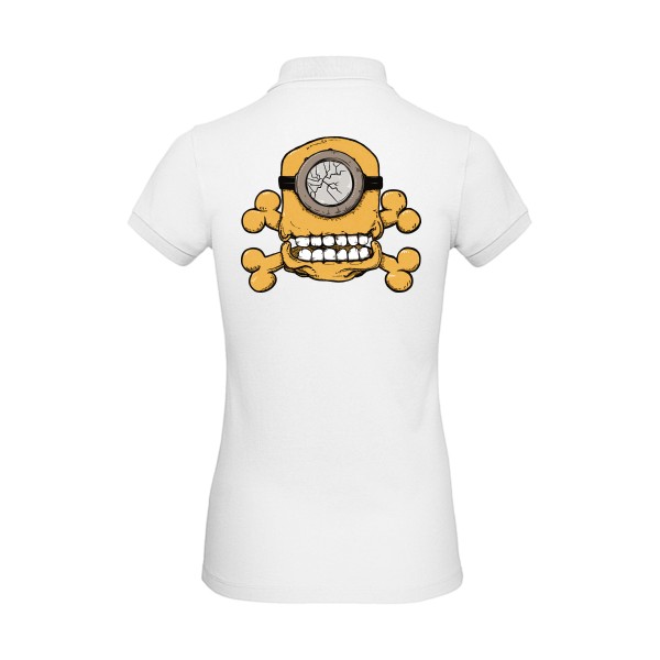 Minion Skull-T shirt minion drole - B&C - Inspire Polo /women