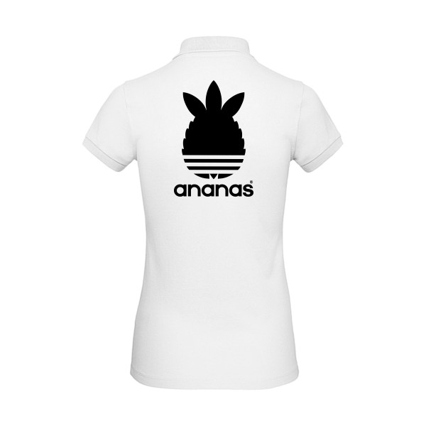 ananas -  Modèle B&C - Inspire Polo /women - thème t shirt marrant -