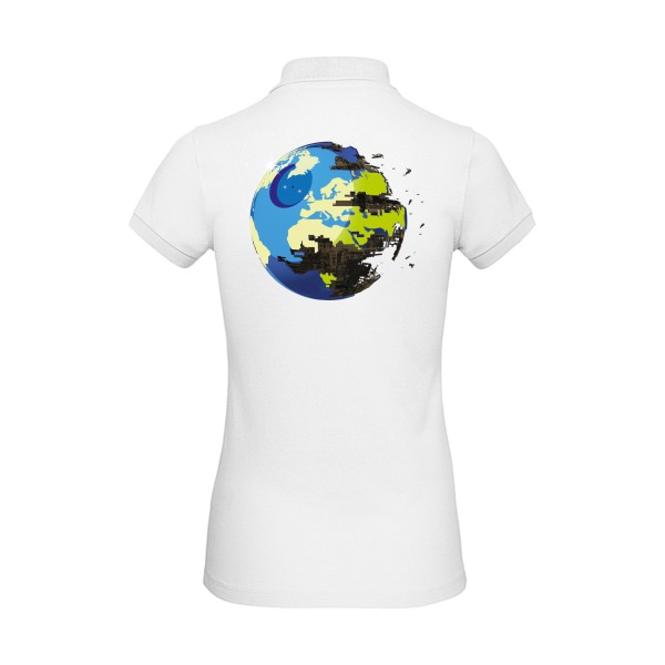 EARTH DEATH - tee shirt original Femme -B&C - Inspire Polo /women