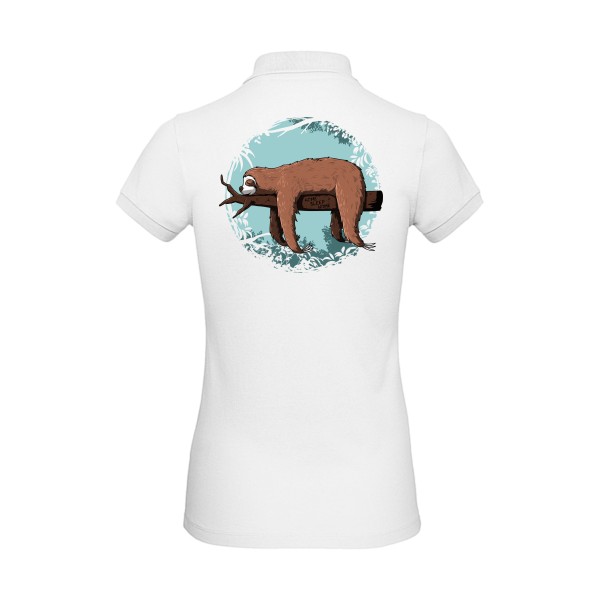 Home sleep home - T- shirt animaux- B&C - Inspire Polo /women