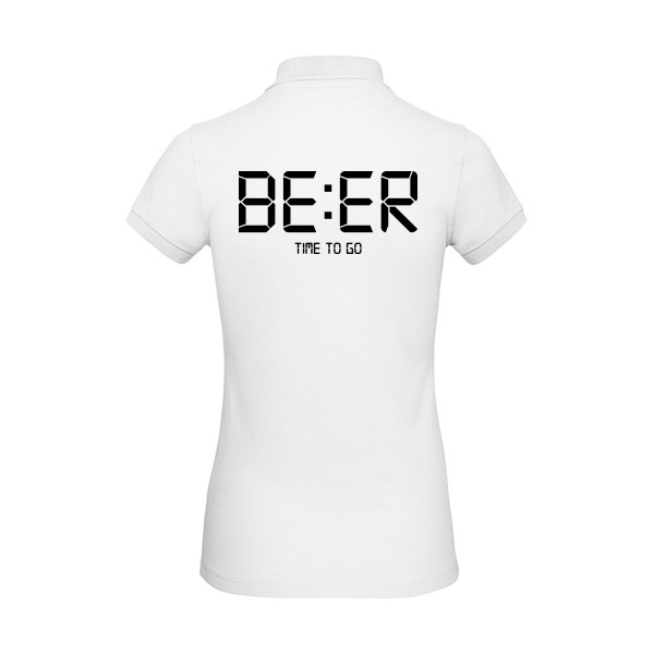 TIME TO GO T shirt biere -B&C - Inspire Polo /women