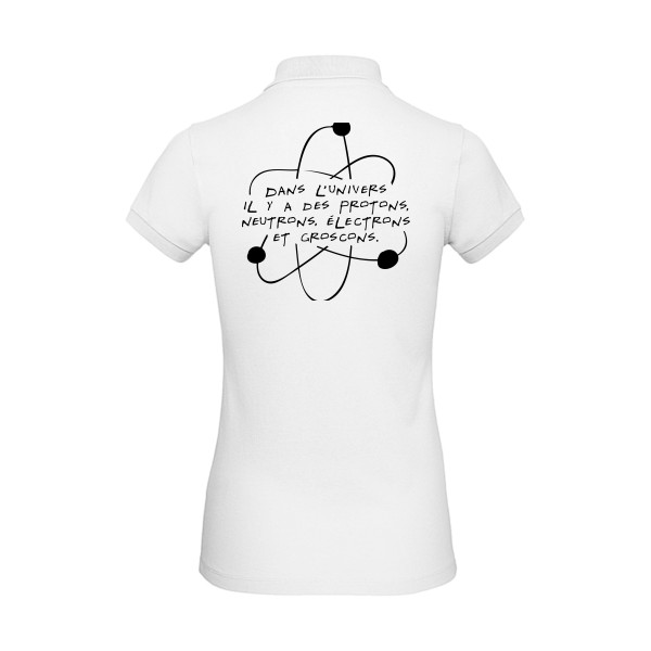T-shirt Rigolo modèle Polo femme bio-L'univers-B&C - Inspire Polo /women