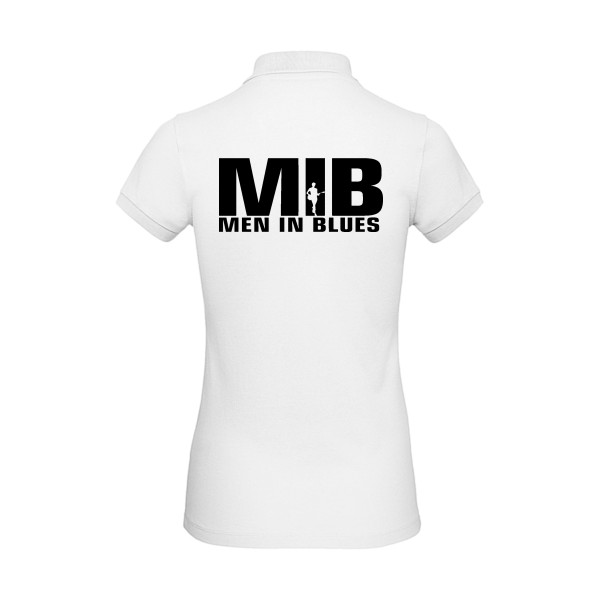Men in blues - T-shirt thème musique-B&C - Inspire Polo /women - pour Femme