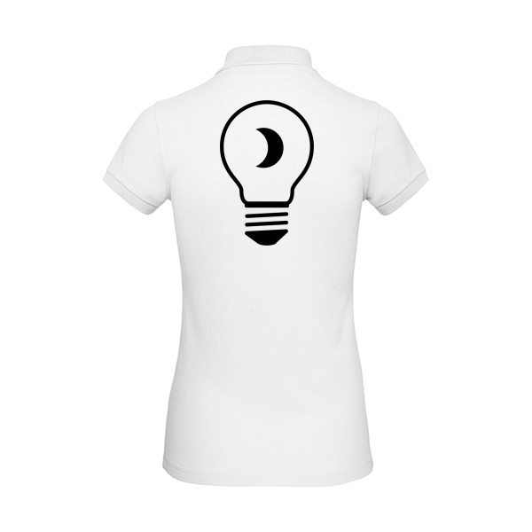Noctambule - T shirt original Femme - modèle B&C - Inspire Polo /women - 