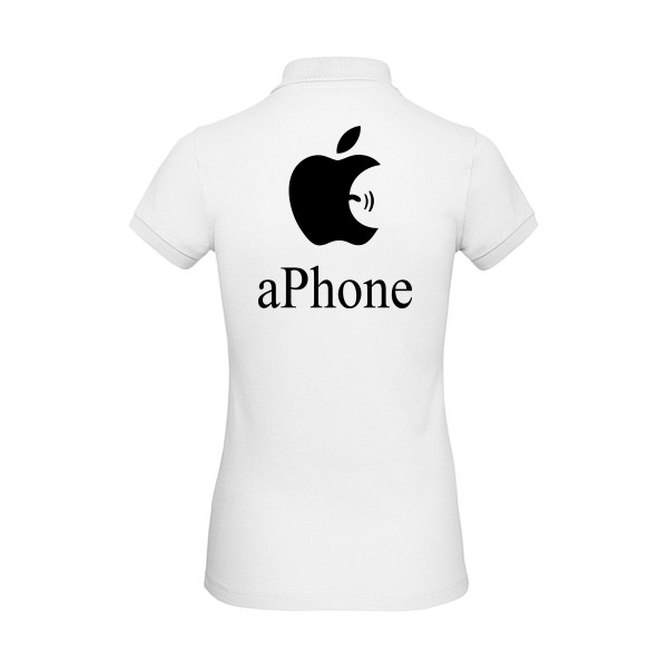 aPhone T shirt geek-B&C - Inspire Polo /women
