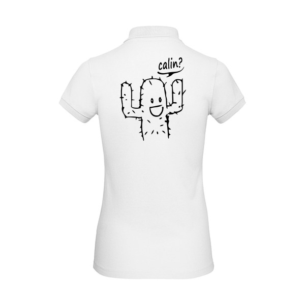 Calin- T shirt drole -B&C - Inspire Polo /women