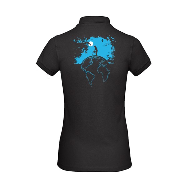 Terre - Polo femme bio - Thème t shirt Femme original - B&C - Inspire Polo /women -