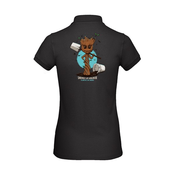 Plantez un arbre - T shirt thème ecolo Femme -B&C - Inspire Polo /women -