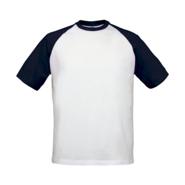 T-shirt baseball - B&C - Baseball T-Shirt