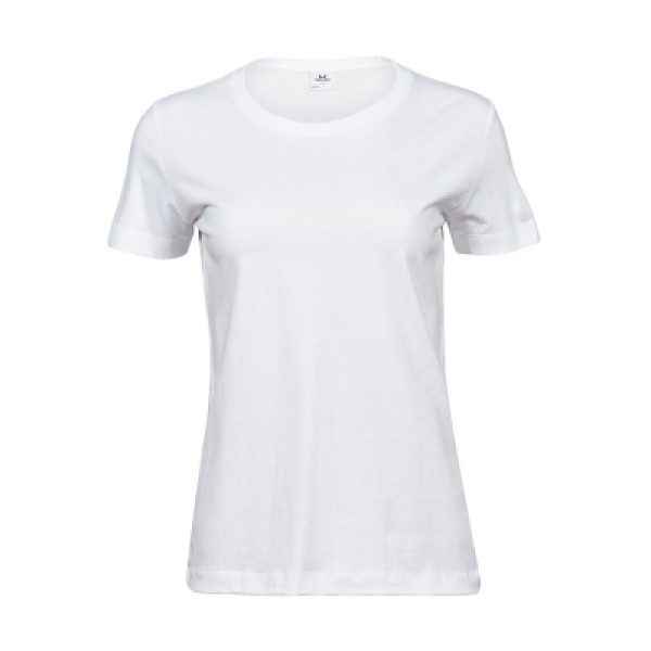 T-shirt femme  - Teejays - 185 g/m2 - Col Lycra -
