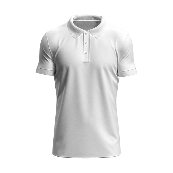 Polo homme manches courtes - Stedman - T col V