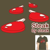 steak by steak