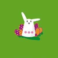 Lapin de paques geek