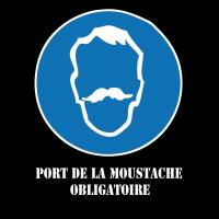 port de la moustache obligatoire