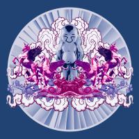 The floppy clouds are mirrored in a dream....maj2