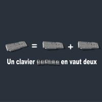 Un clavier AZERTY en vaut deux