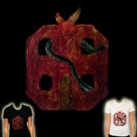 worm in her apple home 