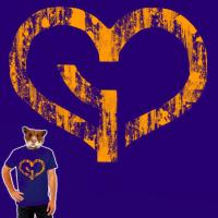 Grunge heart