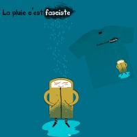 la pluie...