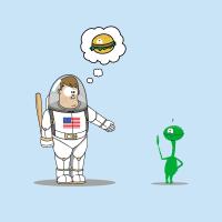 Space burger