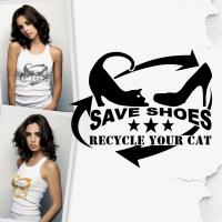 Save shoes recycle your cat