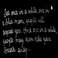 Once in a While