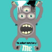 The crazy monster is me