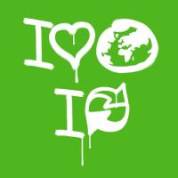 i love earth, i recycle