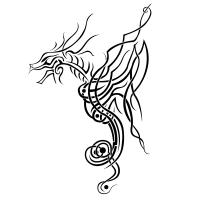 Tribal dragon