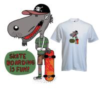 Skateboarding is fun!