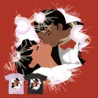 KISSING NEW COUPLE