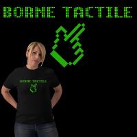 Borne tactile