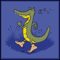 chaussures en alligator