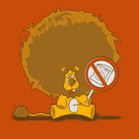 manifestation d'un lion