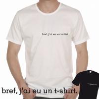 bref, j'ai eu un t-shirt
