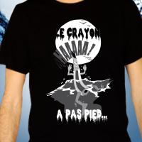 Le crayon a pas pied