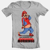 even superheros hate mornings